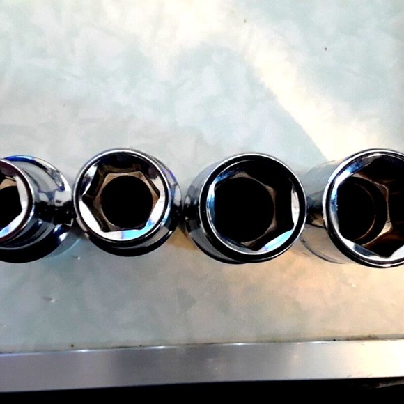 Stanley Socket Set 86-442 86-444 86 -445 Cr-V Various Sizes - Picture 5 of 7